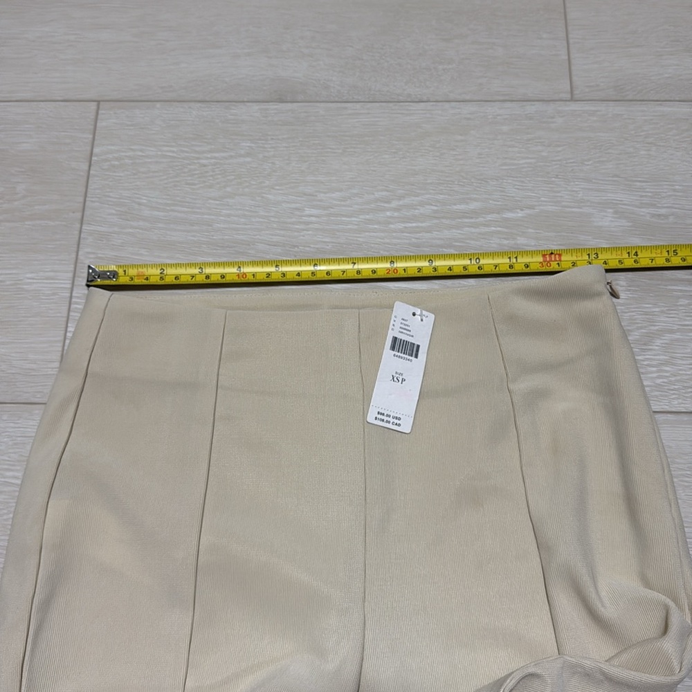 En Saison Anthropologie Cream Tailored Pants - Picture 4 of 9